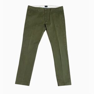 J. Crew 484 Slim Fit Stretch Chinos Olive 34x30